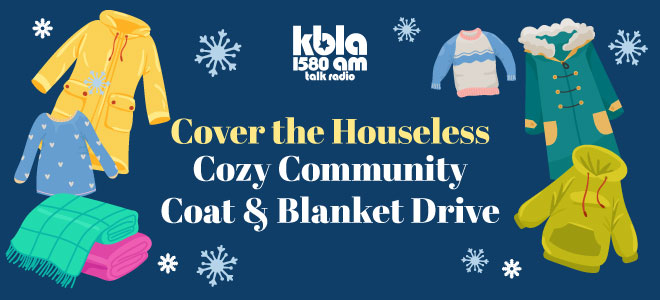 KBLA Cover the Houseless Cozy Community Coat and Blanket Drive