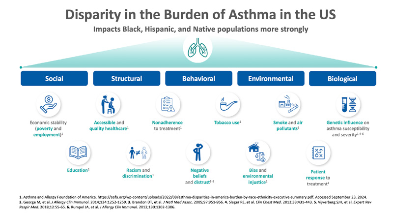 Disparity in the Burden of Asthma in US