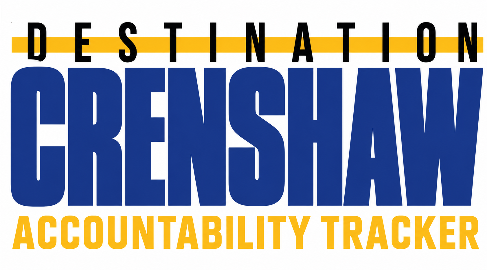 Destination Crenshaw Accountability Tracker