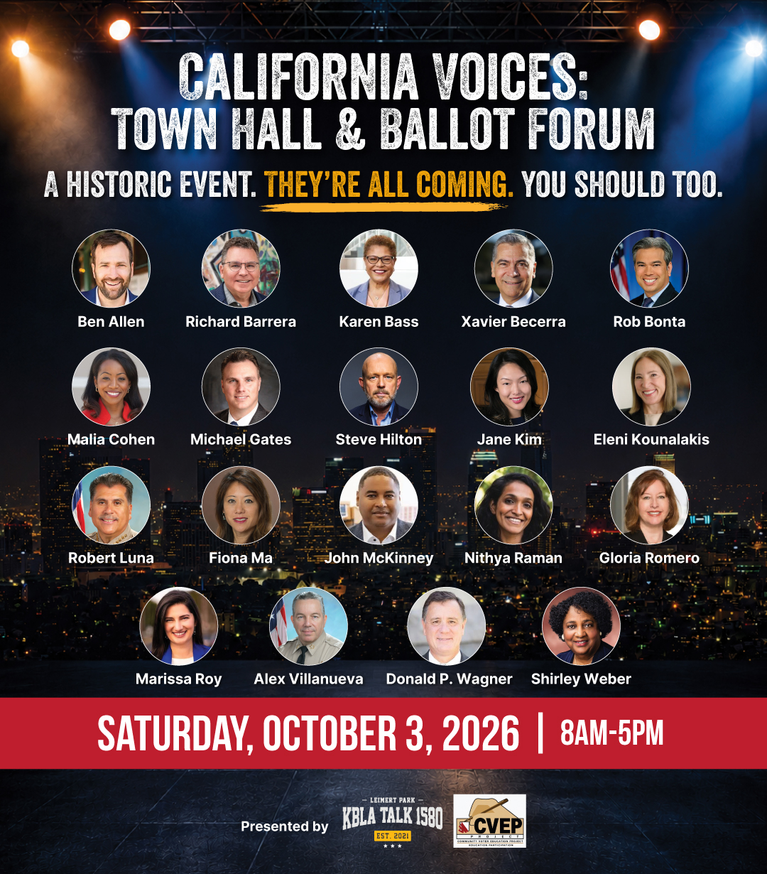California Voices Town Hall & Ballot Forum